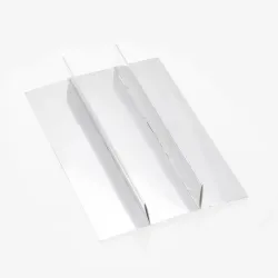 12 Choc Dividers; Shiny Silver